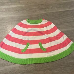 Lilly Pulitzer kid's large striped pullover petty coat